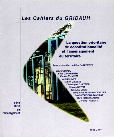 La question prioritaire de constitutionnalité et l'aménagement du territoire