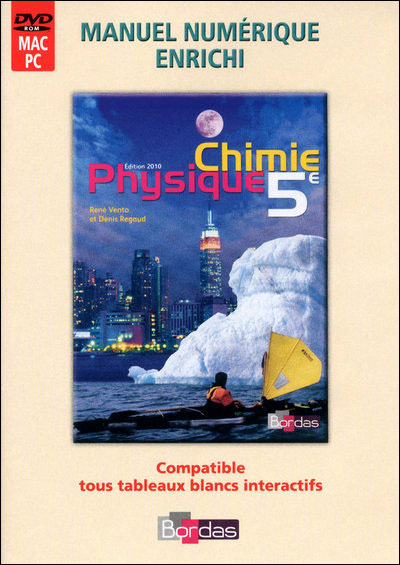 Vento Physique Chimie 5e 2010 Manuel Numérique Enseignant Sur Dvd Rom Adoptant Papier Livre Cd