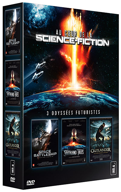 Space Battleship : L'ultime espoir - Southland Tales - Outlander, le dernier viking - Coffret