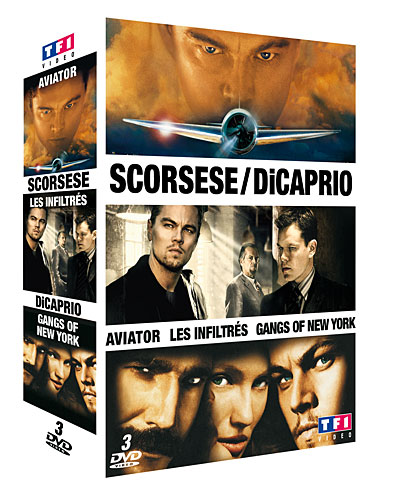 Aviator - Gang of New York - Les Infiltrés - Coffret édition limitée