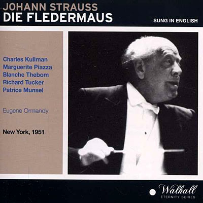 Chauve souris - Métropolitan opéra New York 1951