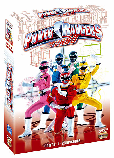 POWER RANGERS TURBO 2-COFFRET-5 DVD-VF