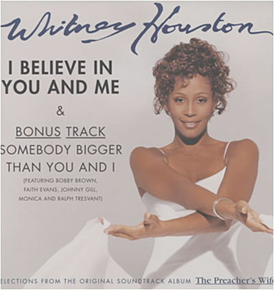 I believe in you and me - Whitney Houston - CD maxi single ...