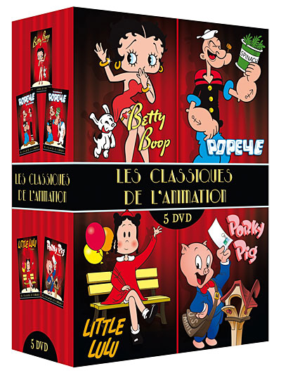 CLASSIQUES DE L ANIMATION-5 DVD-VF