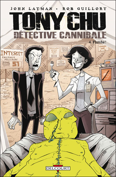 Tony chu, detective cannibale t04 flambe
