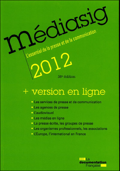 Mediasig 2012 - L'essentiel de la presse et de la communication