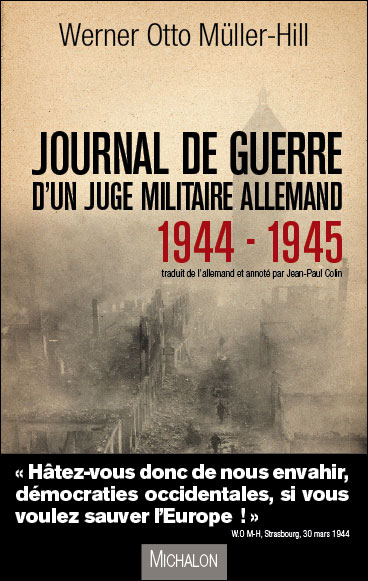 Journal de guerre d'un juge militaire allemand 1944 - 1945