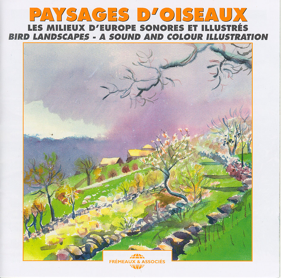 Paysages d'oiseaux les milieux d'europe sonores illustrés