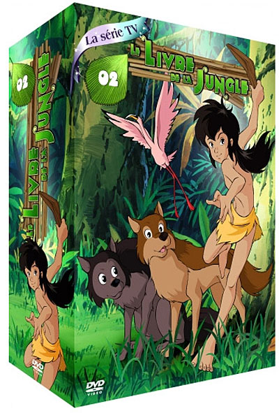 LIVRE DE LA JUNGLE 2-4 DVD-VF