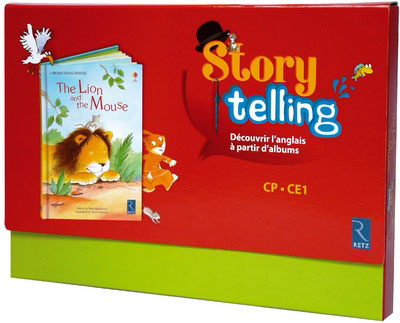 Malette the lion and the mouse - decouvrir l'anglais a partir d'albums cp/ce1