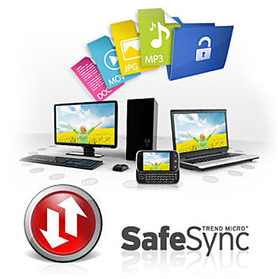 Trend Micro SafeSync iPad 50Go version 1 an