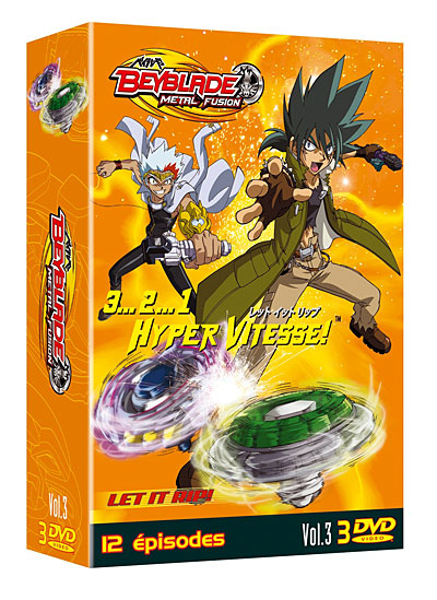 BEYBLADE 3 VOL 7-9-HYPER VITESSE-3 DVD-VF