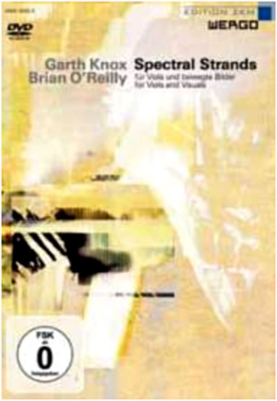 Spectral strands - Pour violon alto et images