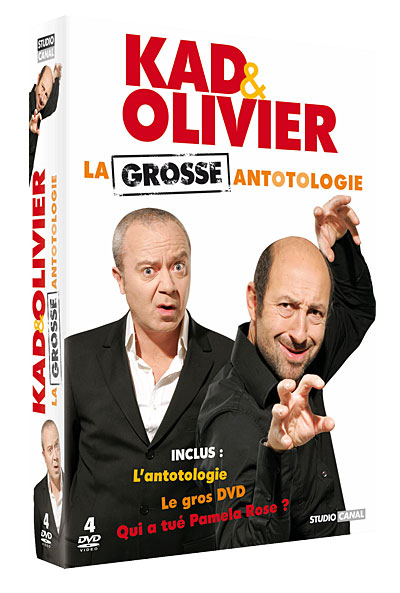 La Grosse Antotologie de Kad et Olivier - Coffret 4 DVD