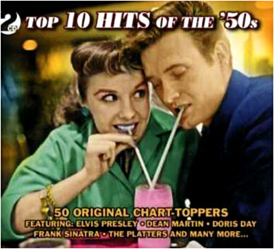 Top hits of the 50's - 50 original chart toppers