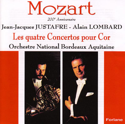 Concertos (4) pour cor Wolfgang Amadeus Mozart CD album Achat