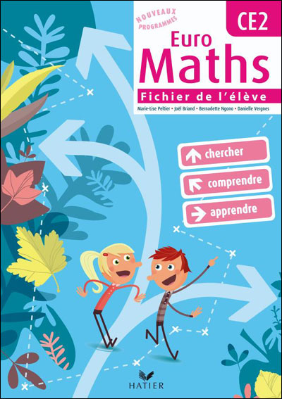 Euro maths ce2, fichier de l'eleve + aide-memoire, ed. 2010