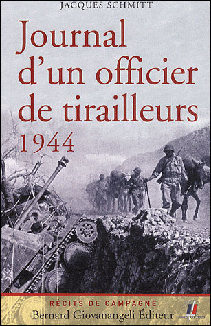 Journal d'un officier de tirailleurs 1944