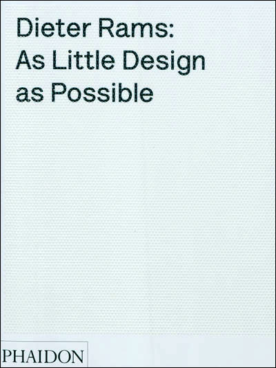 Dieter rams as little design as possible, thework of dieter rams