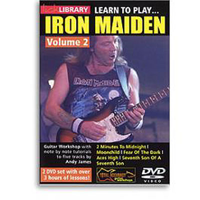 Lick library learn to play iron maiden/vol2