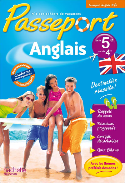 Passeport Anglais De La 5ème à La 4ème - 