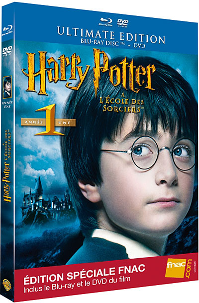 Harry Potter à l'école des sorciers Edition Spéciale Fnac Combo Blu-ray +  DVD - Blu-ray - Achat & prix | fnac
