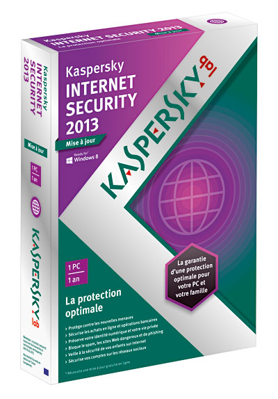 Kaspersky Internet Security 2013 version mise à jour