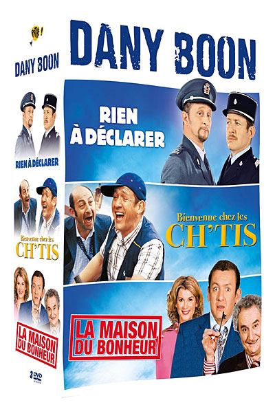 Rien à déclarer - Bienvenue chez les Ch'tis - La Maison du bonheur - Coffret