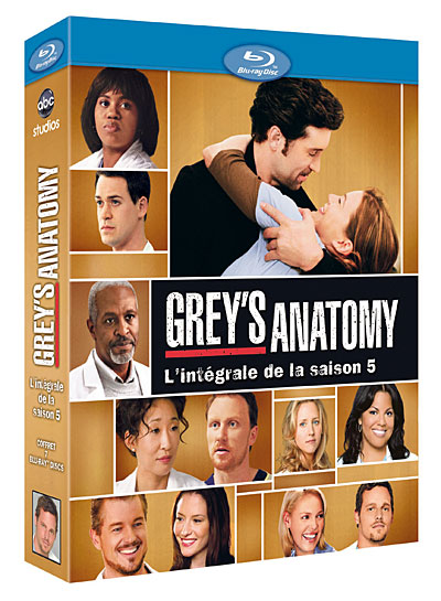 Grey's Anatomy - Coffret intégral de la Saison 5 - blu-Ray