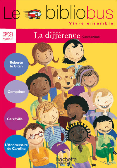 Le Bibliobus N 25 - Cp/Ce1 - La Difference - Livre De L'eleve