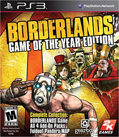Borderlands Edition Game Of The Year