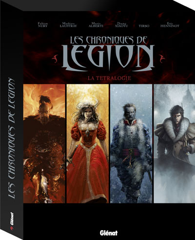 Les Chroniques de Légion - Coffret Tomes 01 04