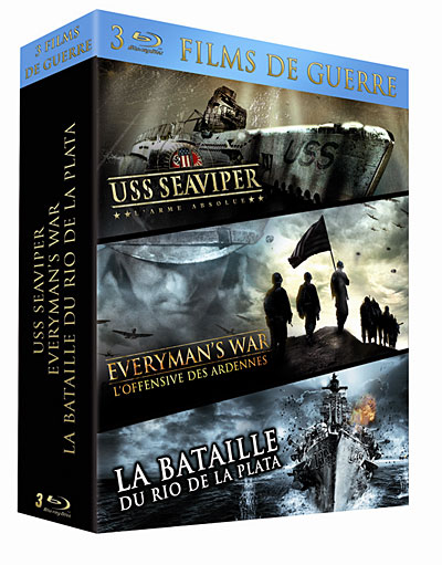 USS Seaviper - Everyman's War - La bataille du Rio de La Plata - Coffret Blu-Ray
