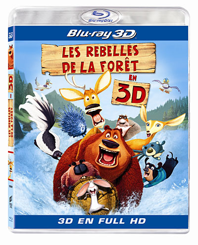 Les Rebelles de la Forêt - Blu-Ray - Version 3D