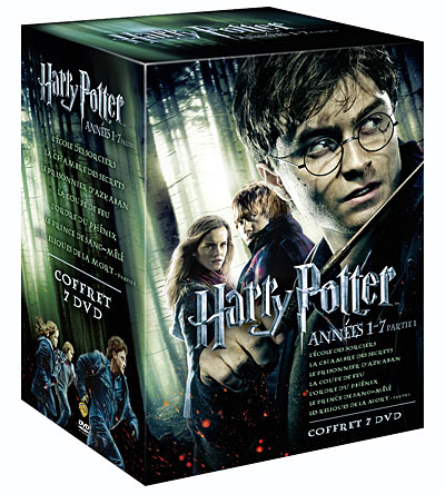 Harry Potter - L'Intégrale - Coffret des Films 1 à 7 (Partie 1) - DVD Zone  2 - Achat & prix