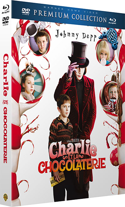 Charlie et la chocolaterie Combo Blu-Ray DVD