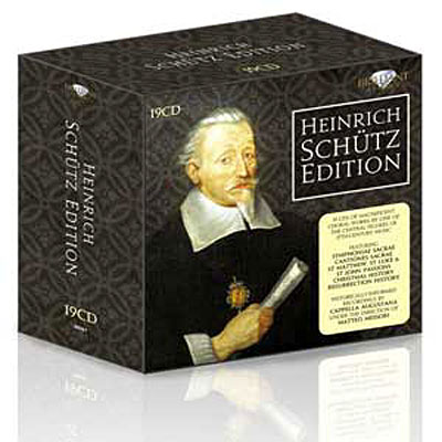 Heinrich Schütz edition - Coffret 19 CD