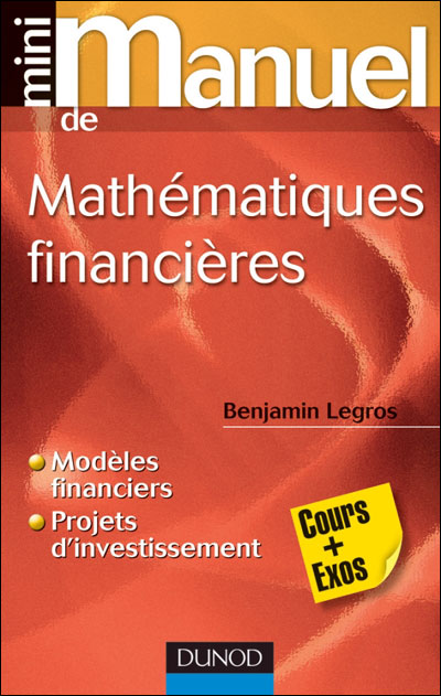 Mini-manuel de mathématiques financières