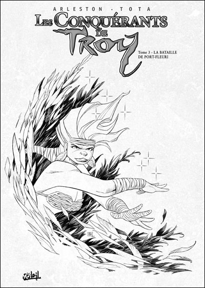 Les conquérants de Troy T03 N&B