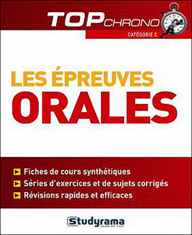 Les épreuves orales, catégorie C