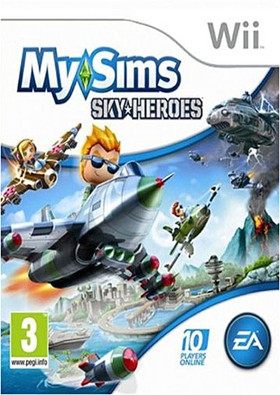 Mysims Skyheroes Wii