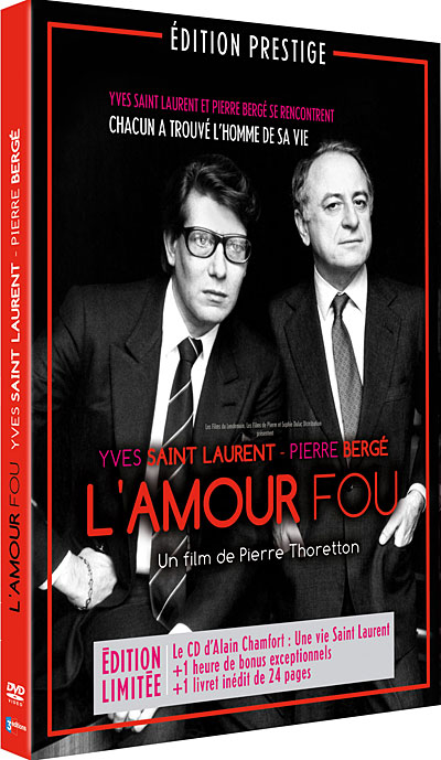 Yves Saint Laurent - Pierre Bergé : L'Amour fou - Edition Prestige Limitée