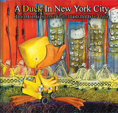 A duck in New York City