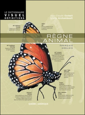 Le dictionnaire visuel français-anglais, règne animal