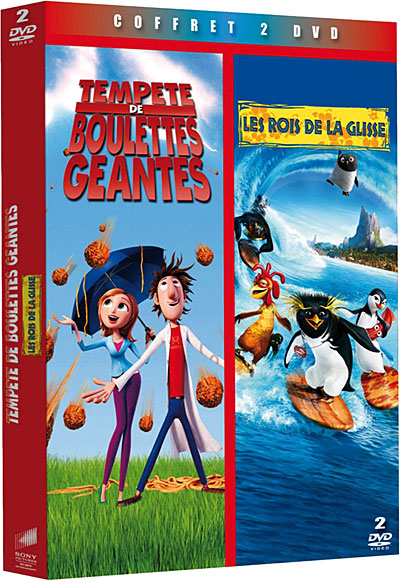 Tempête de boulettes géantes - Les Rois de la glisse - Coffret