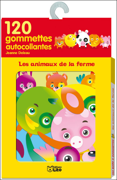 Ma boîte à gommettes : les animaux de la ferme 120 gommettes - broché ...