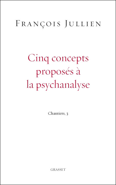 Cinq concepts proposés à la psychanalyse, chantiers