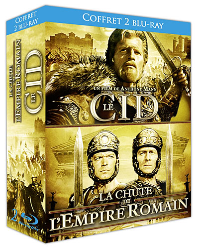 La Chute de l'Empire Romain - Le Cid - Coffret Blu-Ray