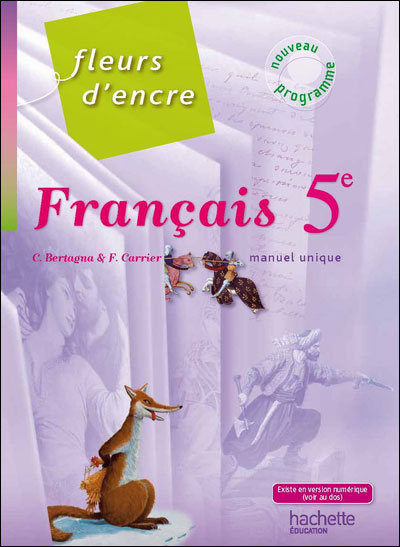 Fleurs d'encre 5e - livre eleve - format compact - edition 2010