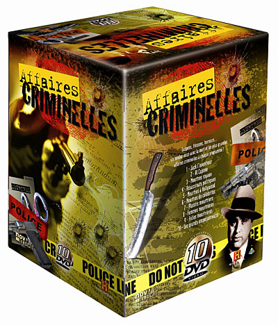 Affaires criminelles - Coffret 10 DVD